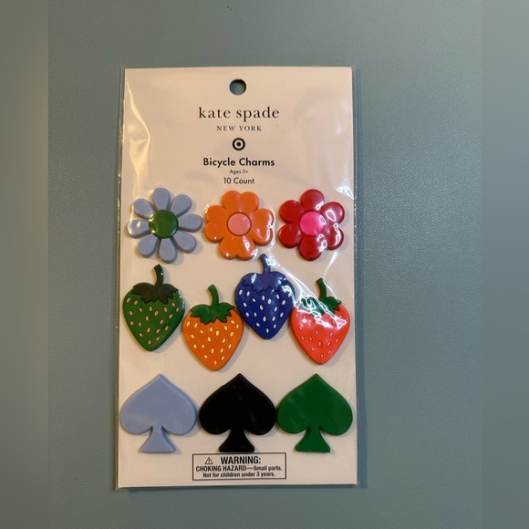 Kate Spade x Target bicycle wheel charms - Picture 1 of 3